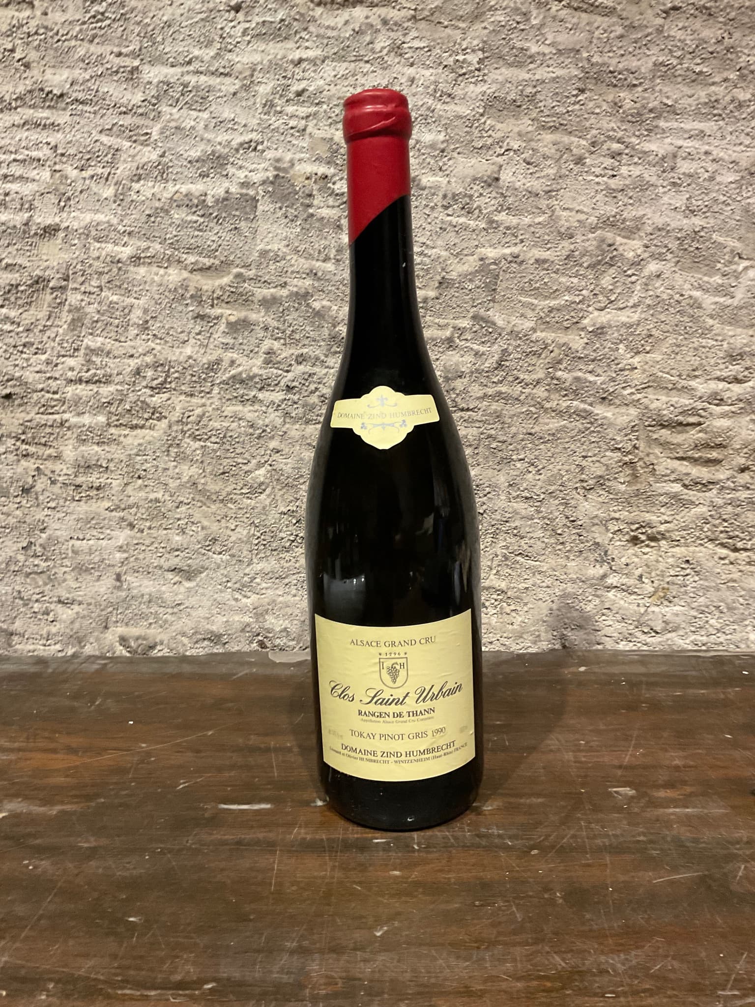 Domaine Zind Humbrecht, Pinot Gris Thann Clos Saint Urbain Grand Cru,, 1990 (Jérob. 3l)