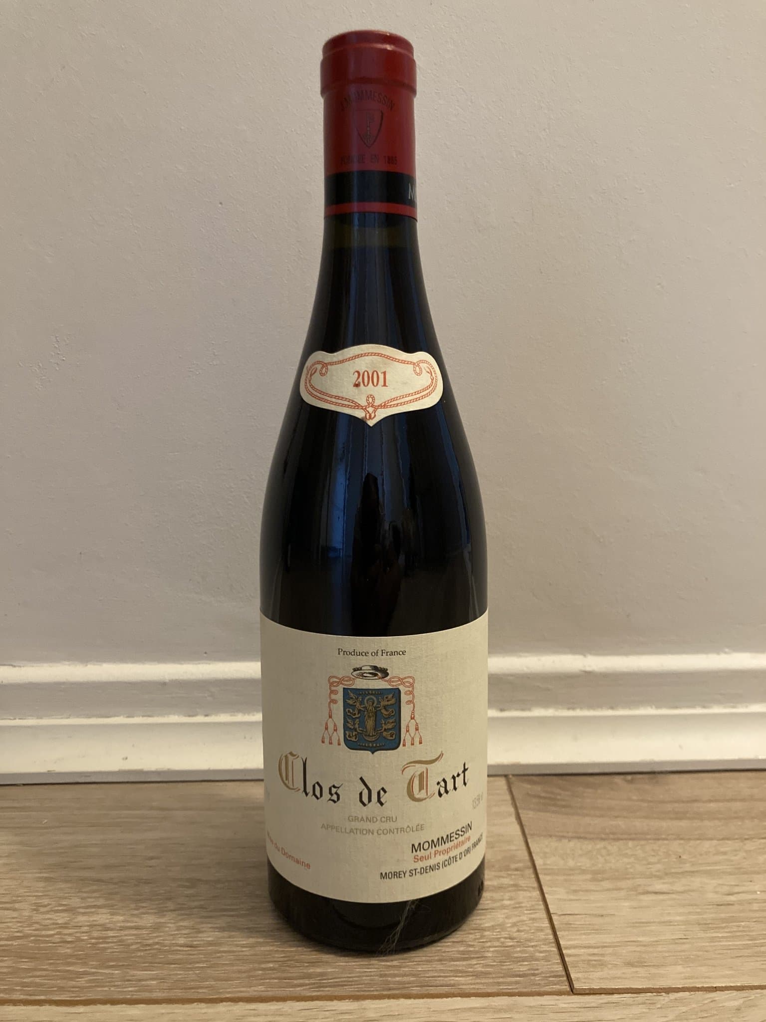 Clos de Tart, Clos de Tart Grand Cru, 2001