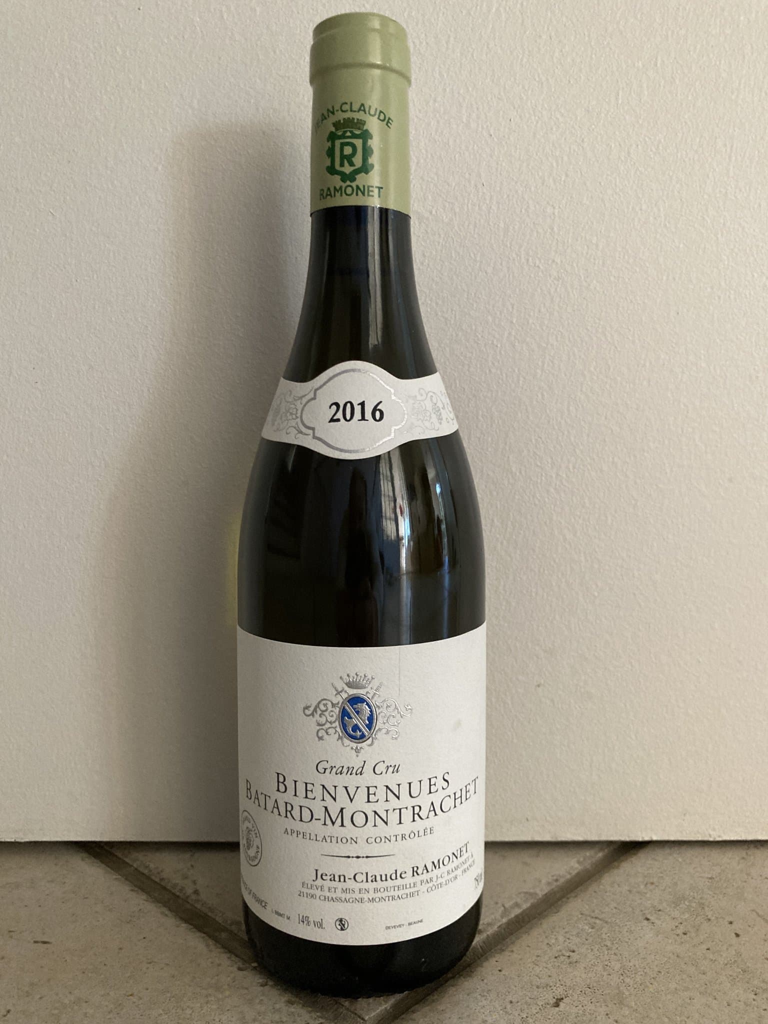 Jean-Claude Ramonet, Bienvenues-Bâtard-Montrachet Grand Cru, 2016