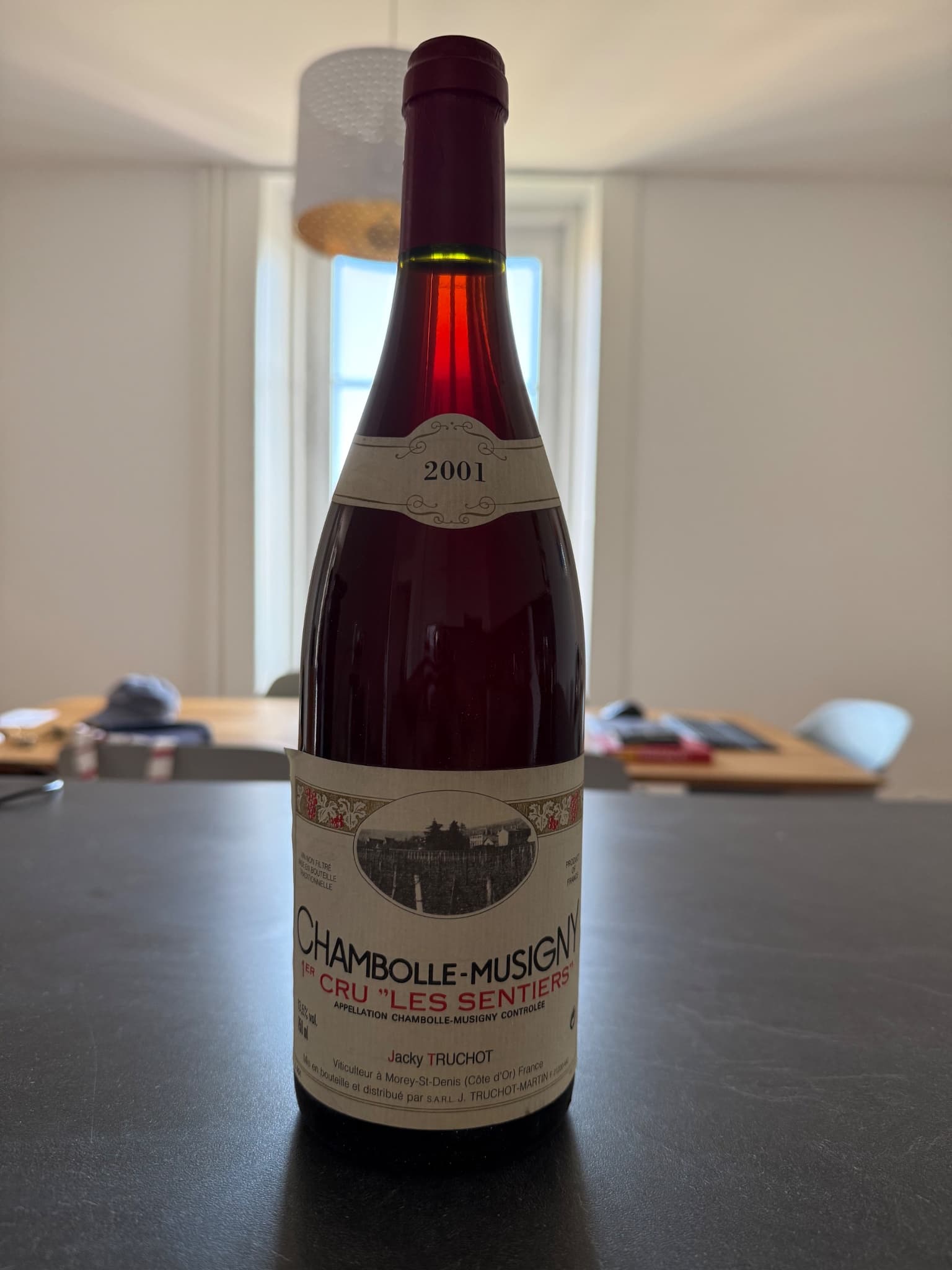 Jacky Truchot, Chambolle-Musigny Premier Cru, Les Sentiers, 2001