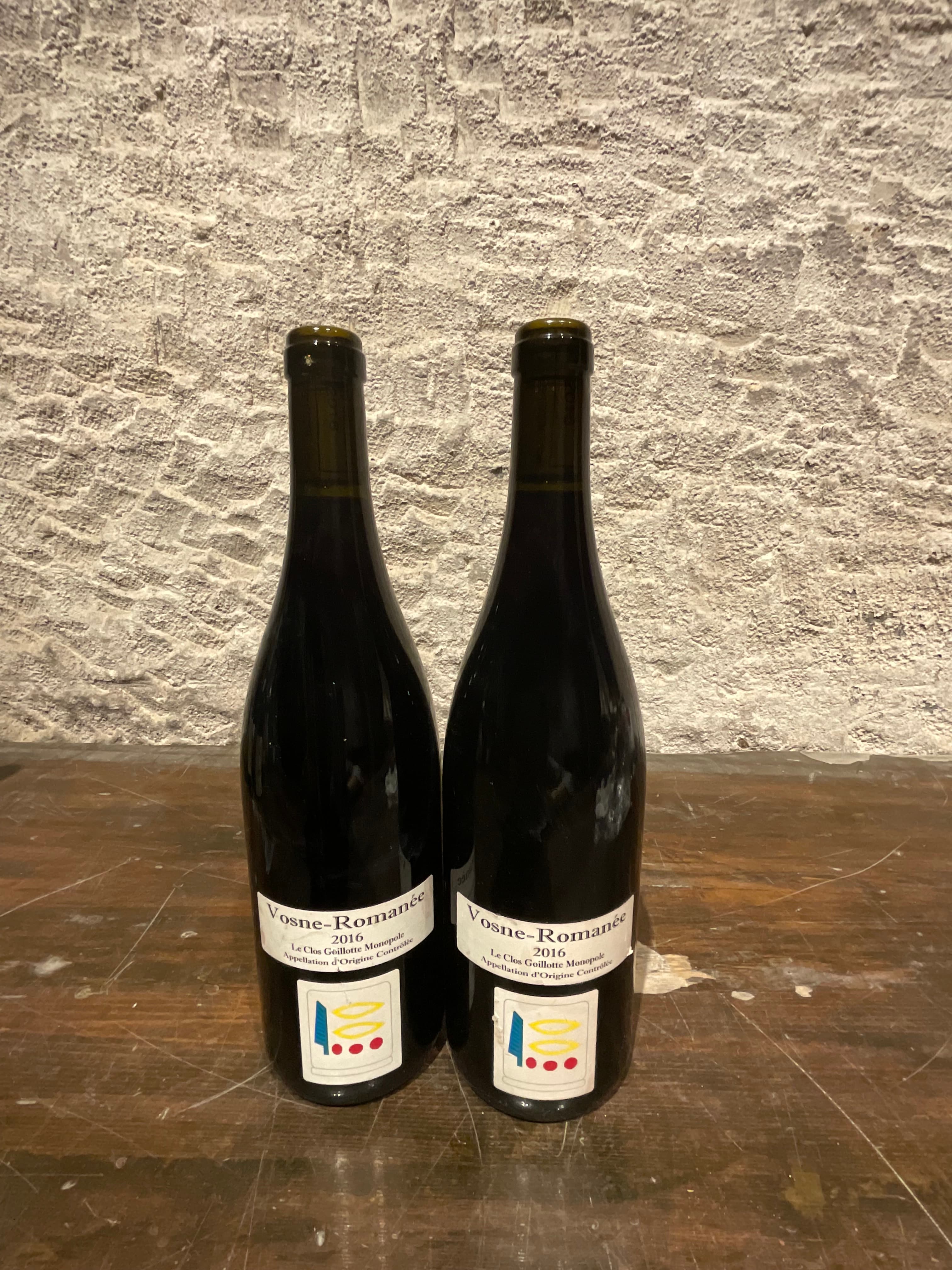 2 x Prieuré Roch, Vosne-Romanée, Le Clos Goillotte, 2016