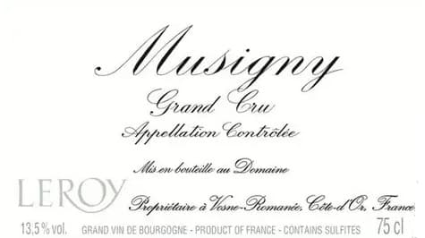 Musigny Leroy